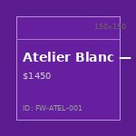 Atelier Blanc — Look 1