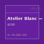 Atelier Blanc — Look 5