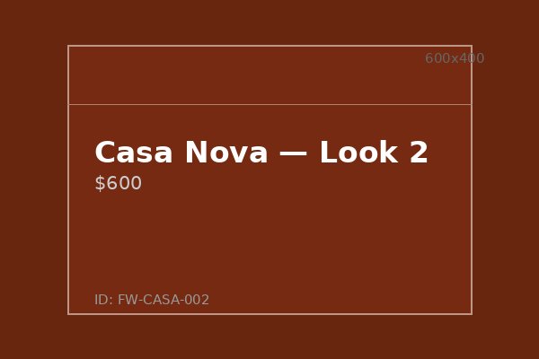 Casa Nova — Look 2