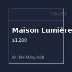 Maison Lumière — Look 8