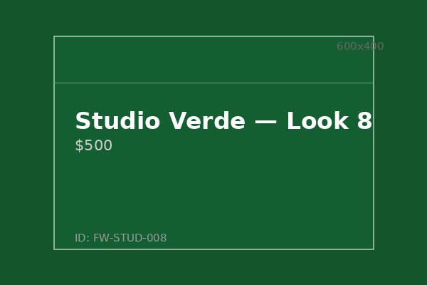 Studio Verde — Look 8